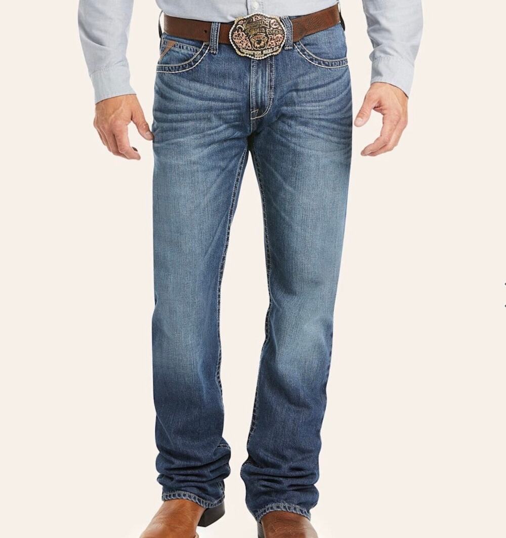 Ariat Men’s M2 Cassidy Owens Stackable Boot Cut Jeans Size 36x32
